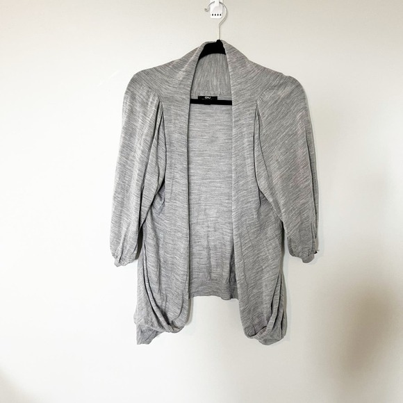 Emu Australian merino wool cardigan gray women’s small - Picture 1 of 10